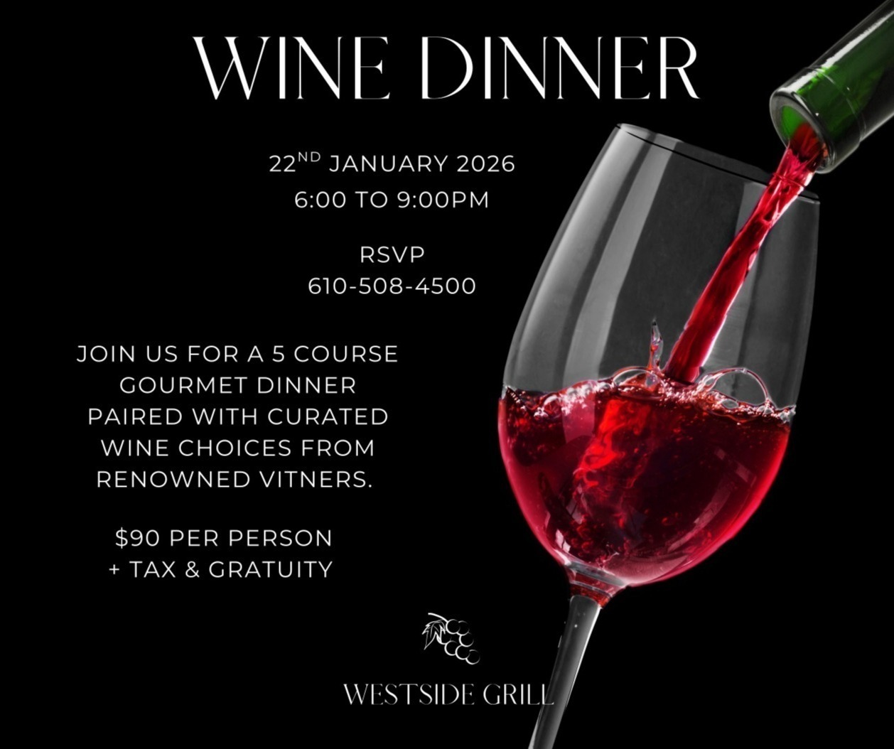 January Wine Dinner